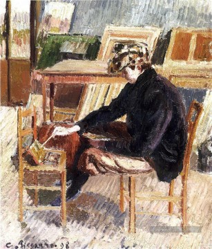 Paul étude 1898 Camille Pissarro Peinture à l'huile